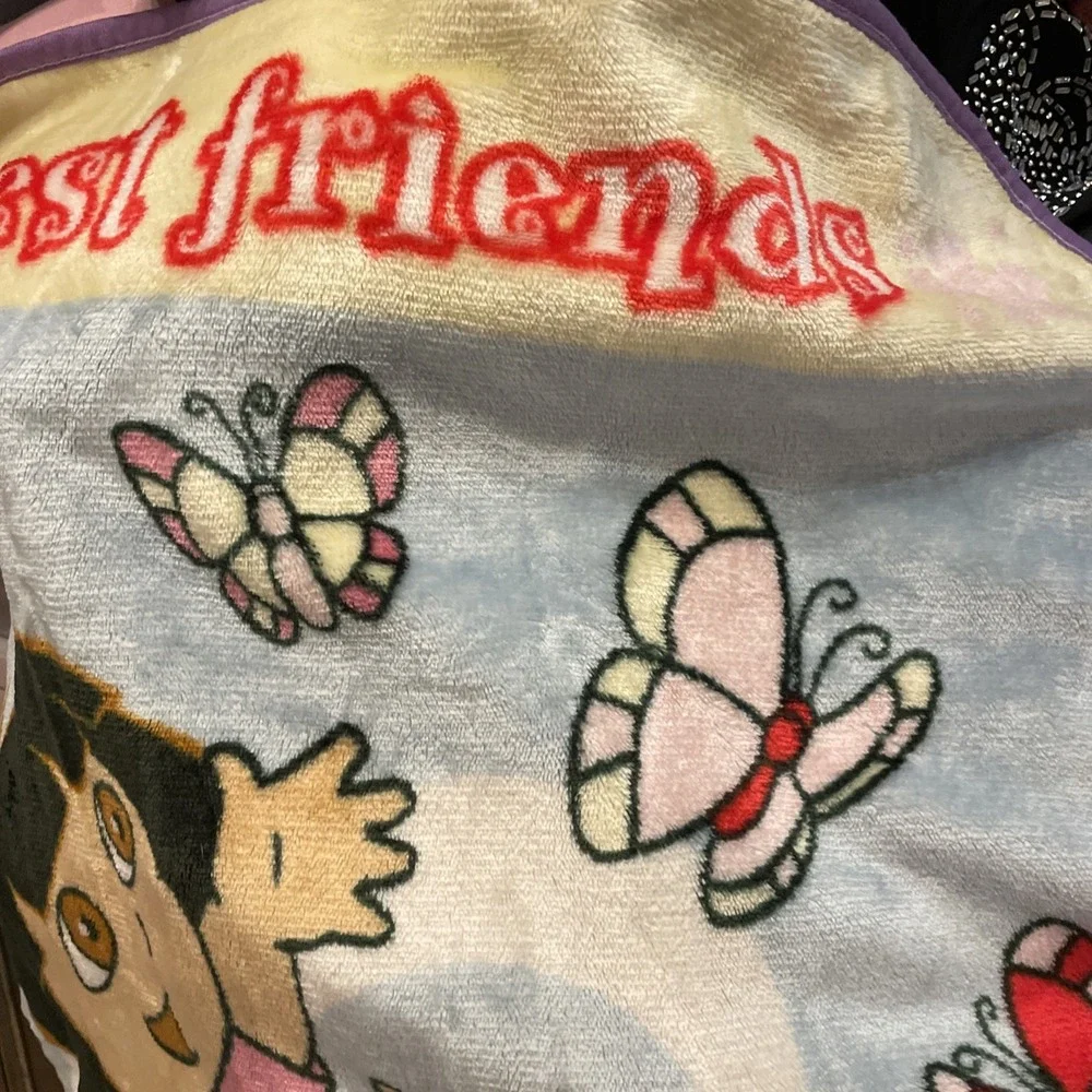 DORA THE EXPLORER CHILDRENS THROW BLANKET NICK JR Best Friends‎